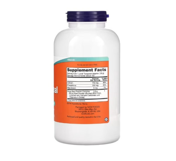 Now Foods, Bone Meal Powder, 1 lb (454 g)