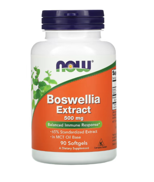 NOW Foods, Boswellia Extract, 500 mg, 90 Softgels