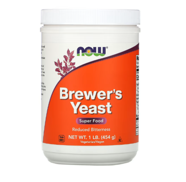 Now Foods, Brewer's Yeast, Reduced Bitterness, 1 lb (454 g)