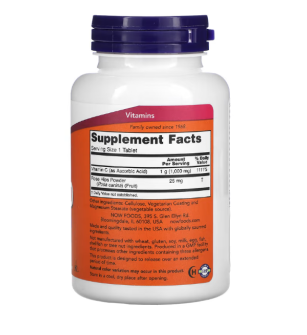 Now Foods, C-1000, 100 Tablets
