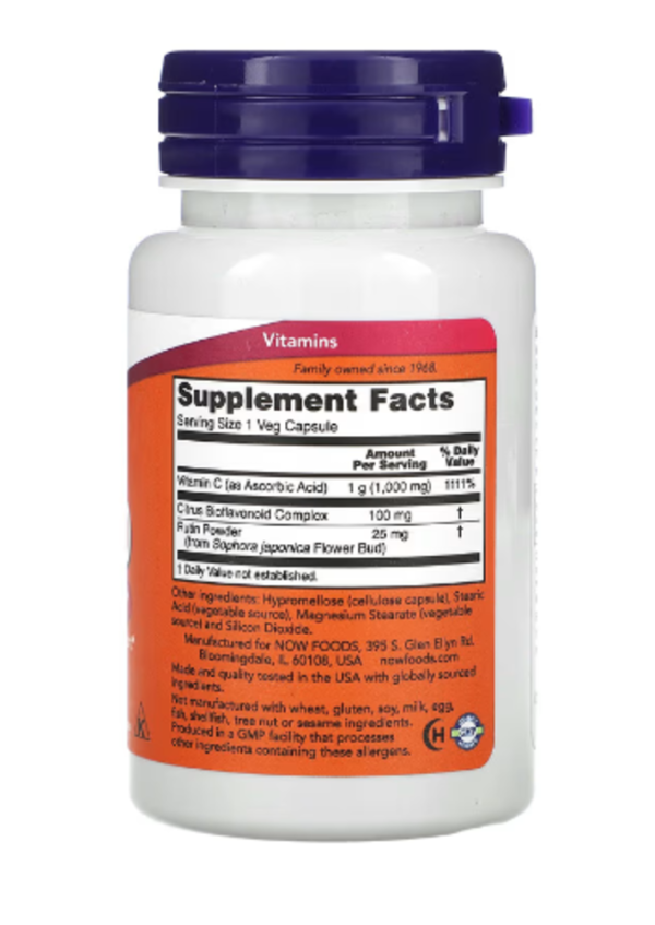 NOW Foods, C-1000, 30 Veg Capsules