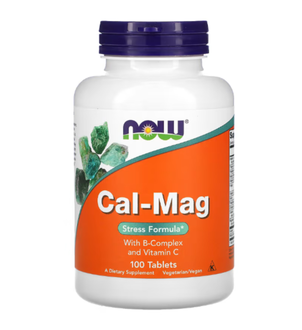 Now Foods, Cal-Mag, Stress Formula, 100 Tablets