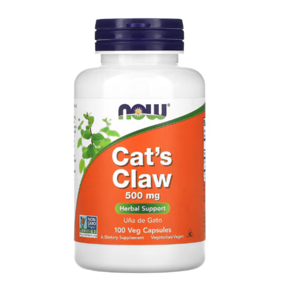 NOW Foods, Cat's Claw, 500 mg, 100 Veg Capsules