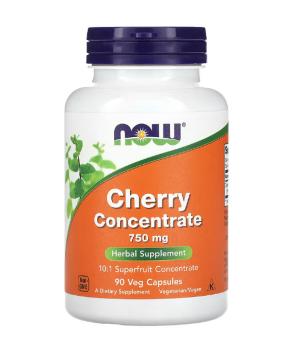NOW Foods, Cherry Concentrate, 750 mg, 90 Veg Capsules