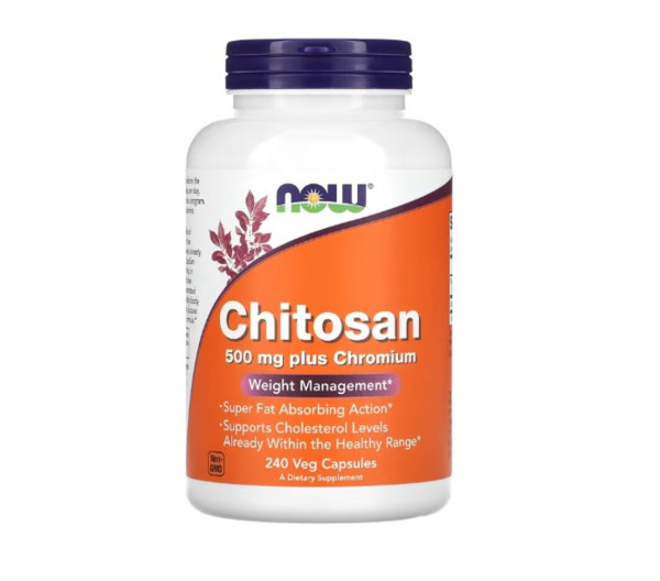 Now Foods, Chitosan, 500 mg, 240 Capsules