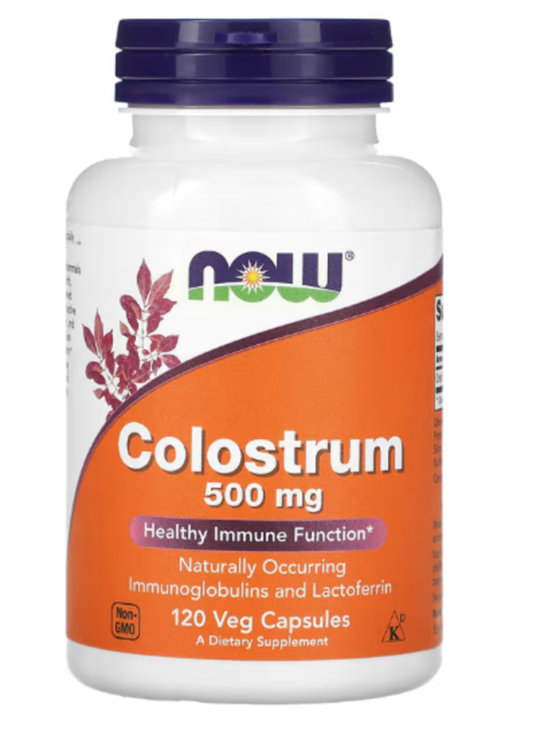Now Foods, Colostrum, 500 mg, 120 Capsules