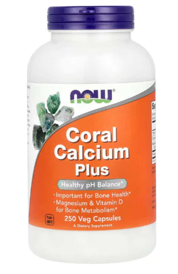 Now Foods, Coral Calcium Plus, 250 Vcaps