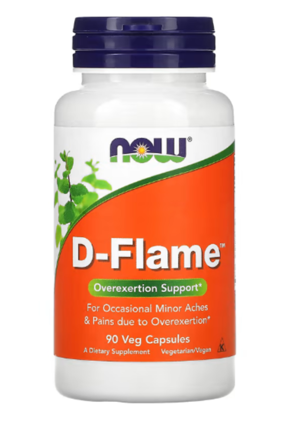 NOW Foods, D-Flame, 90 Veg Capsules