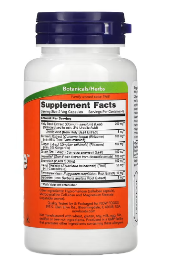 NOW Foods, D-Flame, 90 Veg Capsules