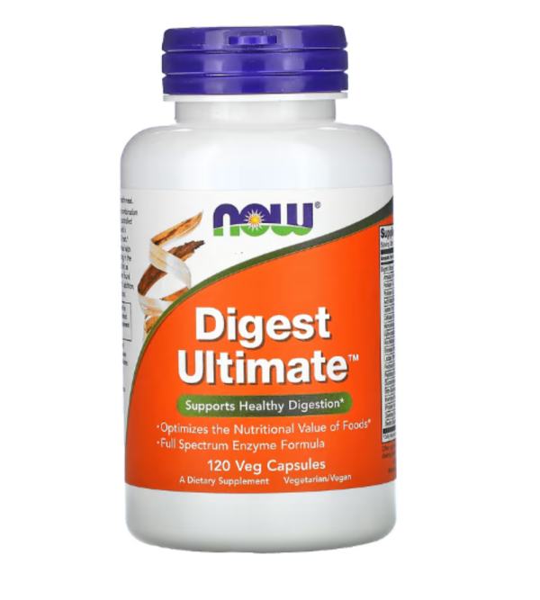 NOW Foods, Digest Ultimate, 120 Veg Capsules