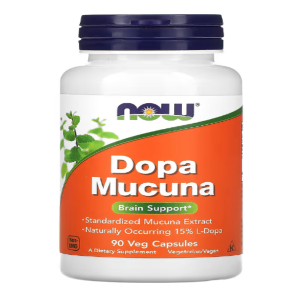 NOW Foods, Dopa Mucuna, 90 Veg Capsules