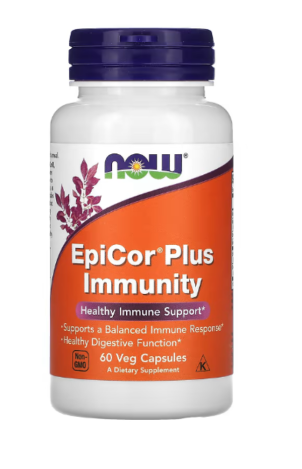 NOW Foods, EpiCor Plus Immunity, 60 Veg Capsules