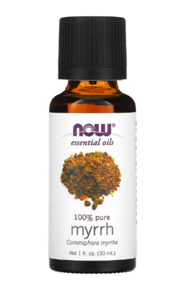 NOW Foods, Essential Oils, 100% Myrrh, 1 fl oz (30 ml)