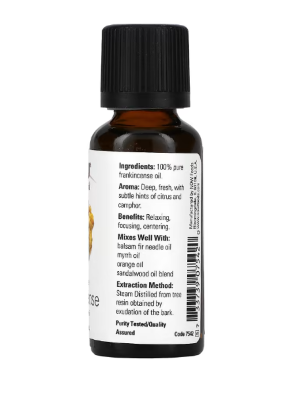 NOW Foods, Essential Oils, Frankincense, 1 fl oz (30 ml)
