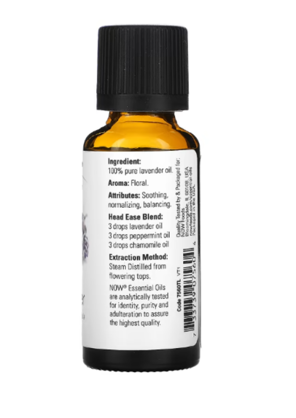NOW Foods, Essential Oils, Lavender, 1 fl oz (30 ml)