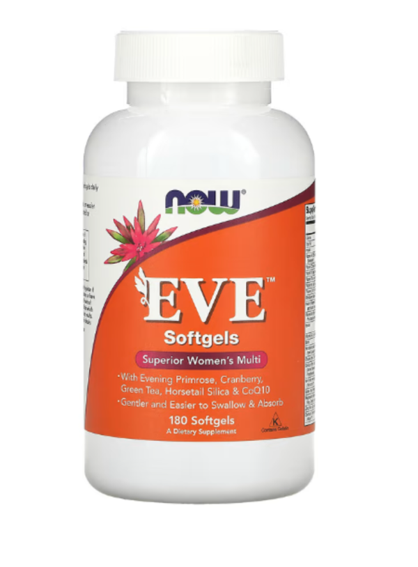 Now Foods, EVE Superior Women's Multi Softgels, 180 Softgels