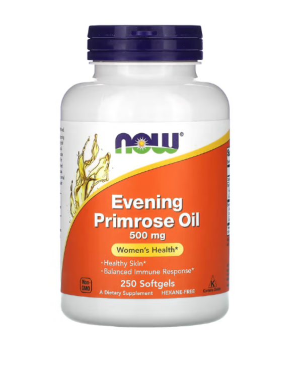 NOW Foods, Evening Primrose Oil, 500 mg, 250 Softgels