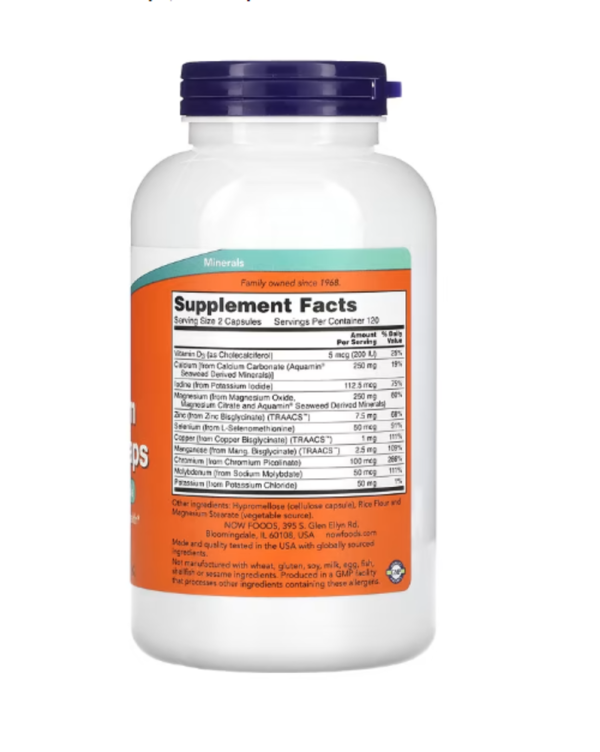 Now Foods, Full Spectrum Minerals Caps, 240 Capsules