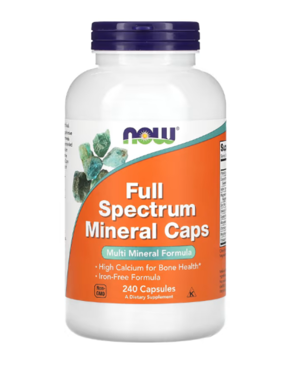 Now Foods, Full Spectrum Minerals Caps, 240 Capsules