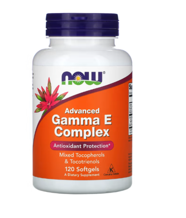 Now Foods, Gamma E Complex, Advanced, 120 Softgels