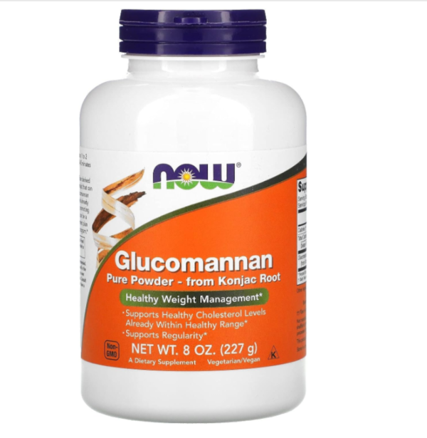 NOW Foods, Glucomannan, Pure Powder, 8 oz (227 g)