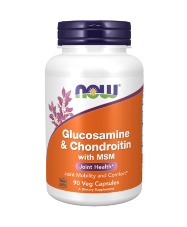 NOW Foods, Glucosamine & Chondroitin with MSM, 90 Capsules