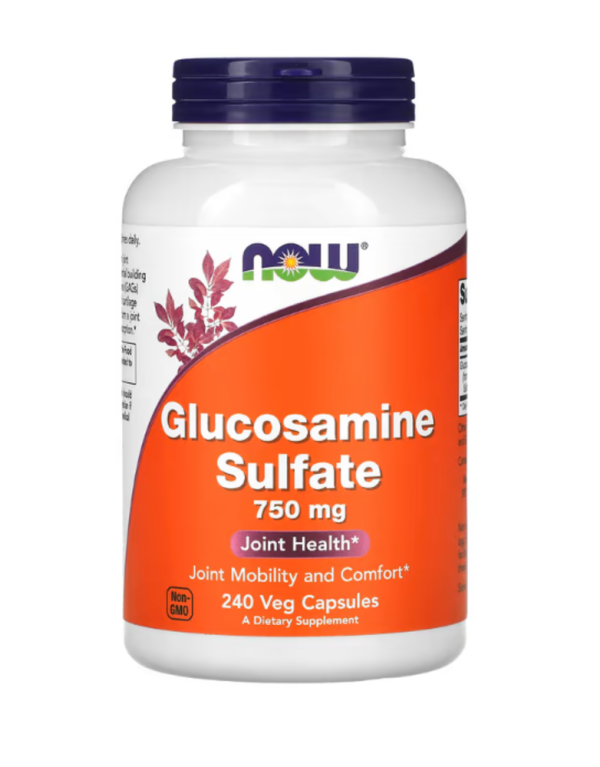 NOW Foods, Glucosamine Sulfate, 750 mg, 240 Veg Capsules