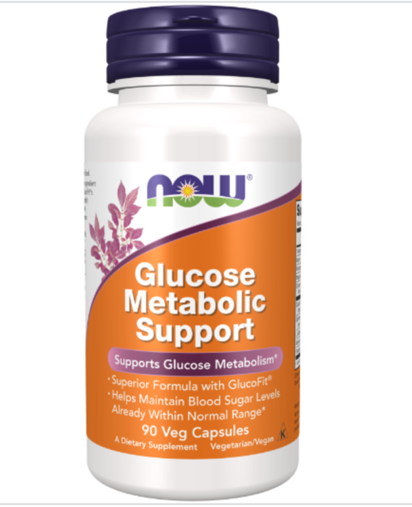 Now Foods, Glucose Metabolic Support, 90 Capsules