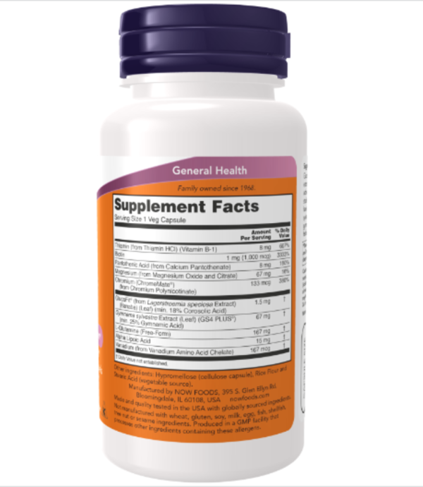 Now Foods, Glucose Metabolic Support, 90 Capsules