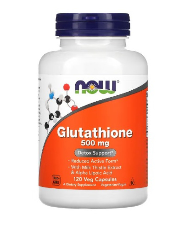 NOW Foods, Glutathione, 500 mg, 120 Veg Capsules