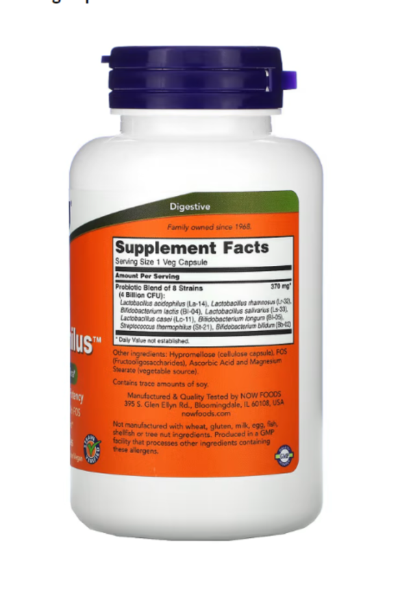 Now Foods, Gr8-Dophilus, 120 Vcaps