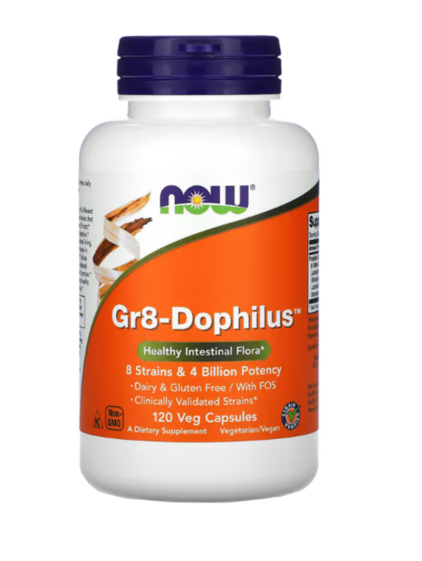 Now Foods, Gr8-Dophilus, 120 Vcaps