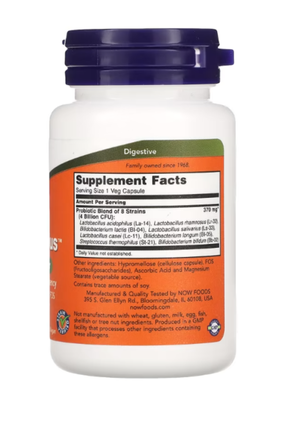 NOW Foods, Gr8-Dophilus, 60 Veg Capsules