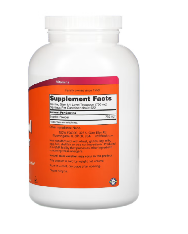 Now Foods, Inositol Powder, 1 lb (454 g)