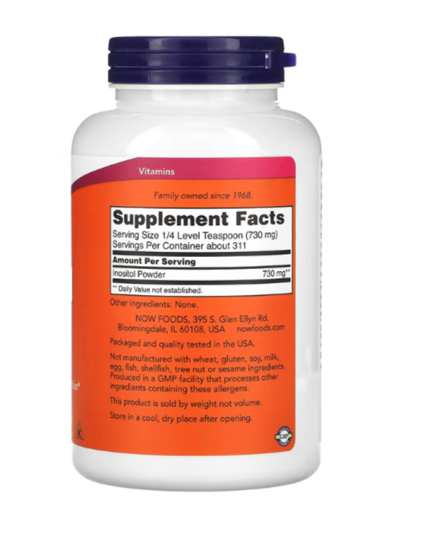 NOW Foods, Inositol Powder, 8 oz (227 g)