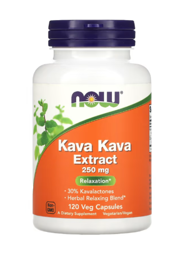Now Foods, Kava Kava Extract, 250 mg, 120 Capsules