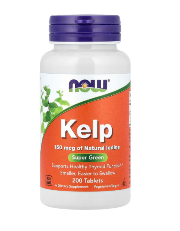 NOW Foods, Kelp, 150 mcg, 200 Tablets