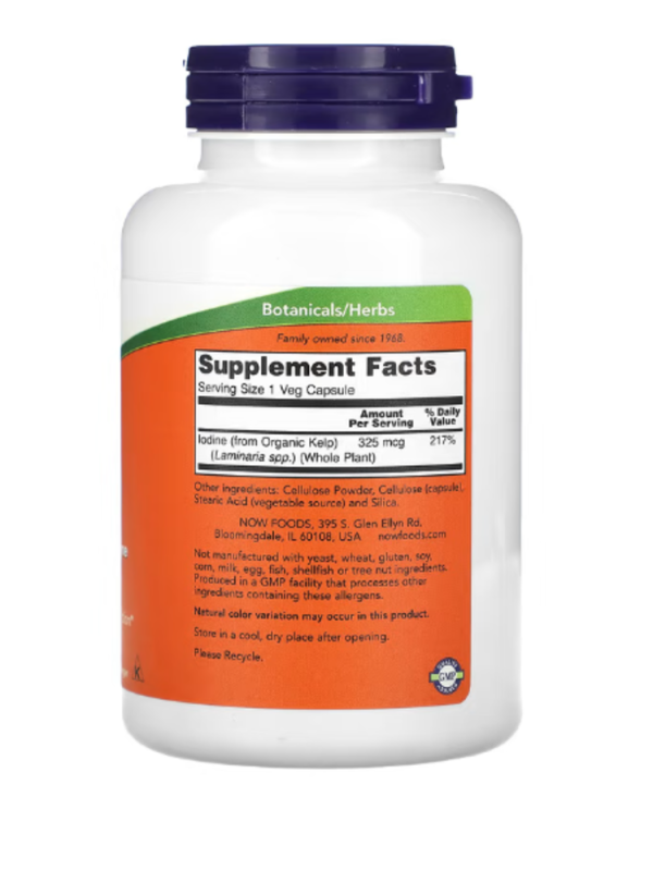 NOW Foods, Kelp, 250 Veg Capsules