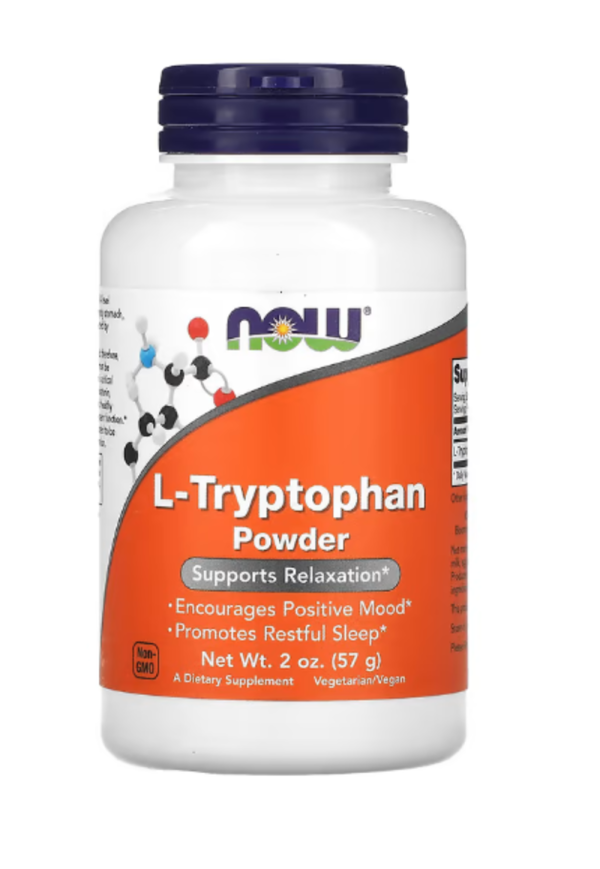NOW Foods, L-Tryptophan Powder, 2 oz (57 g)