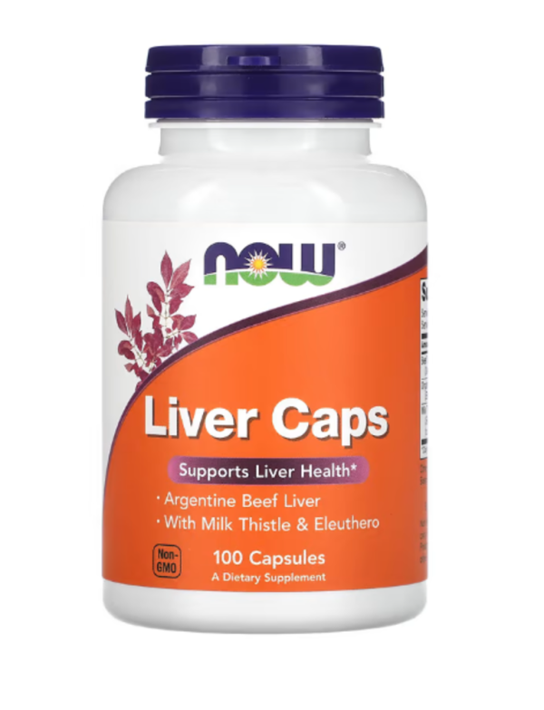 NOW Foods, Liver Caps, 100 Capsules