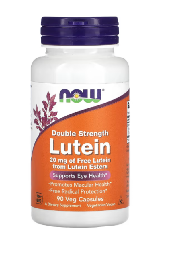 Now Foods, Lutein, Double Strength, 90 Veggie Caps
