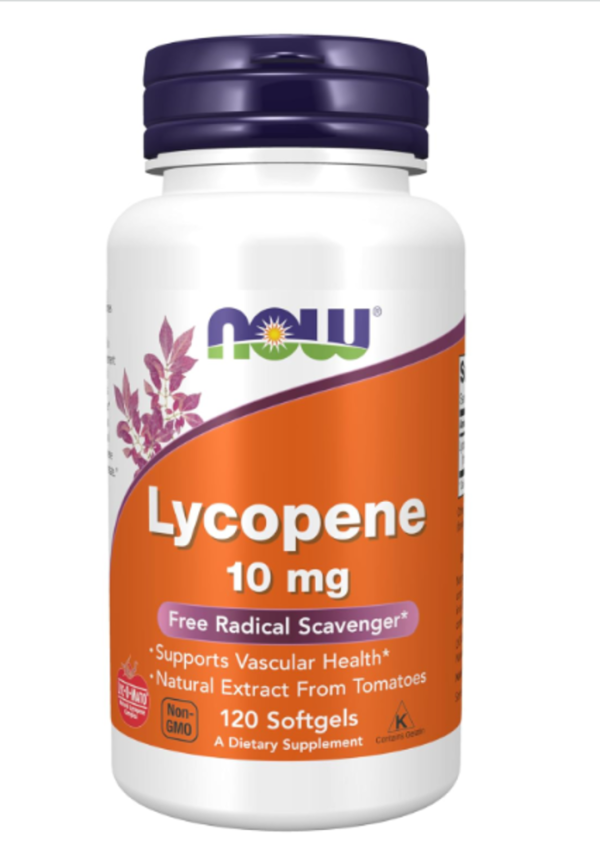 NOW Foods, Lycopene, 10 mg, 120 Softgels