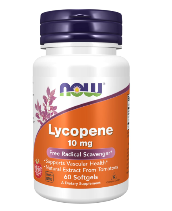 NOW Foods, Lycopene, 10 mg, 60 Softgels
