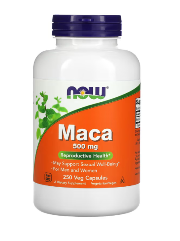 Now Foods, Maca, 500 mg, 250 Capsules