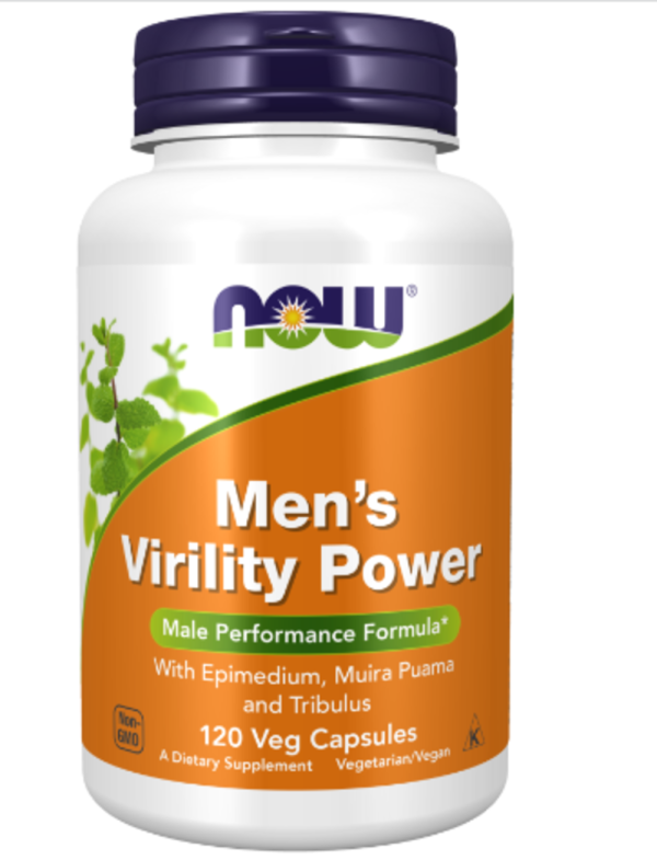 Now Foods, Men's Virility Power, 120 Capsules