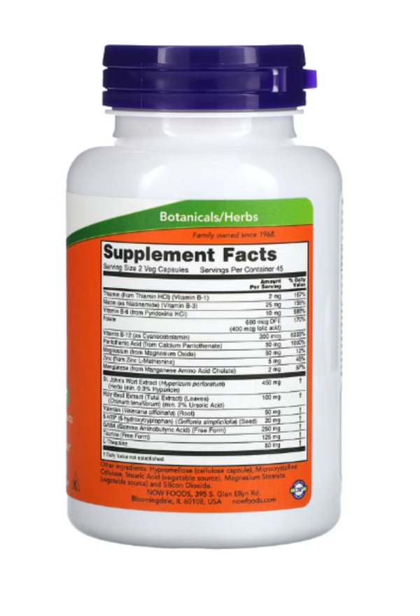 NOW Foods, Mood Support with St. John's Wort, 90 Veg Capsules