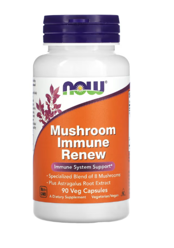 NOW Foods, Mushroom Immune Renew, 90 Veg Capsules