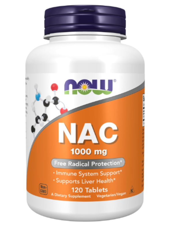 Now Foods, NAC, 1000 mg, 120 Tablets