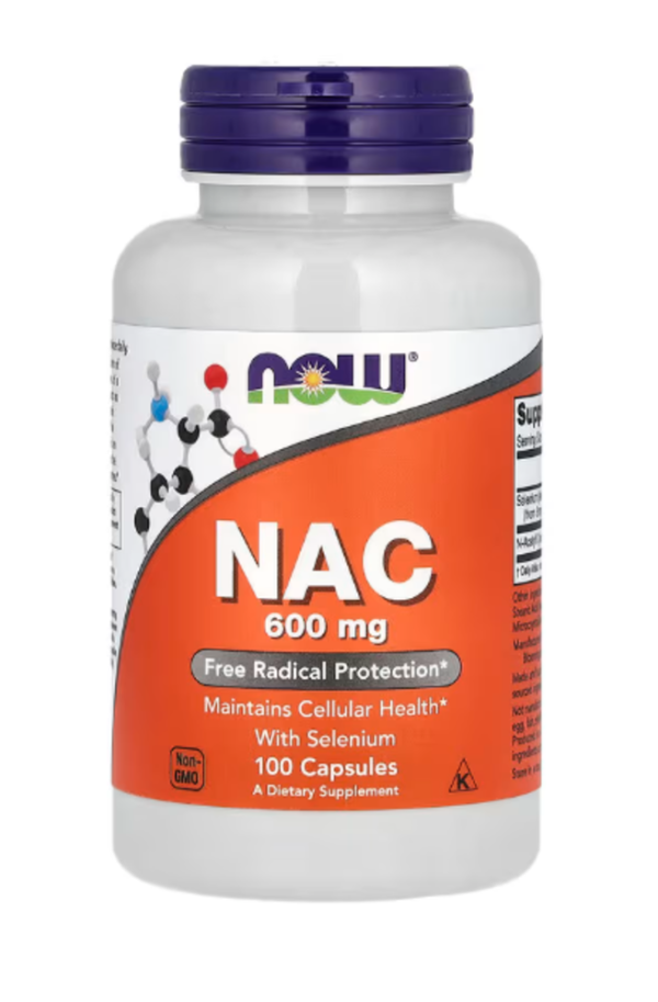 NOW Foods, NAC, 600 mg, 100 Capsules