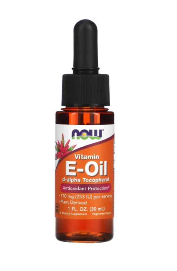 Now Foods, Natural E-Oil, Antioxidant Protection, 1 fl oz (30 ml)